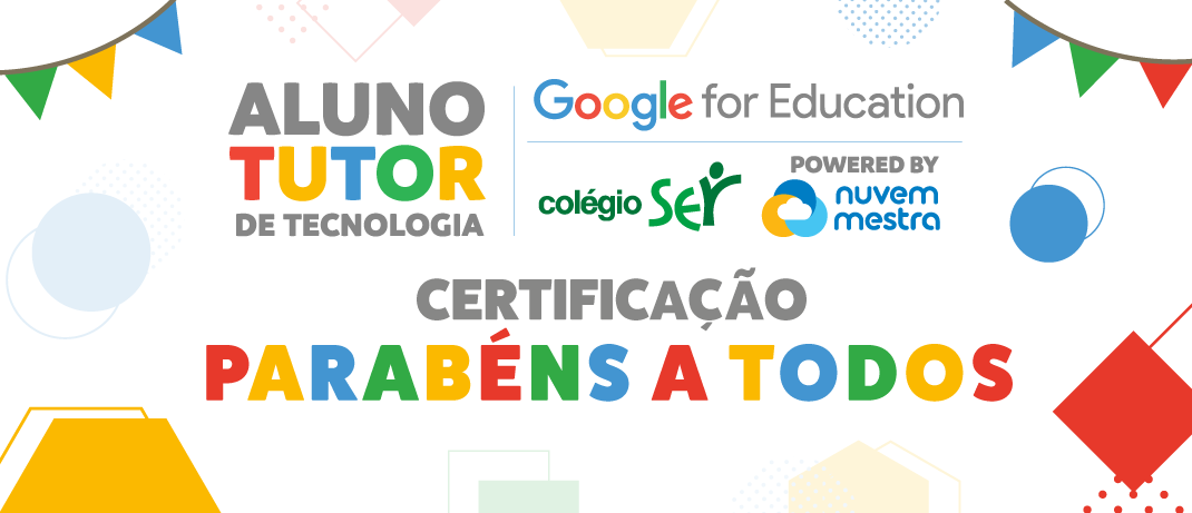 Certificação Aluno Tutor Google for Education