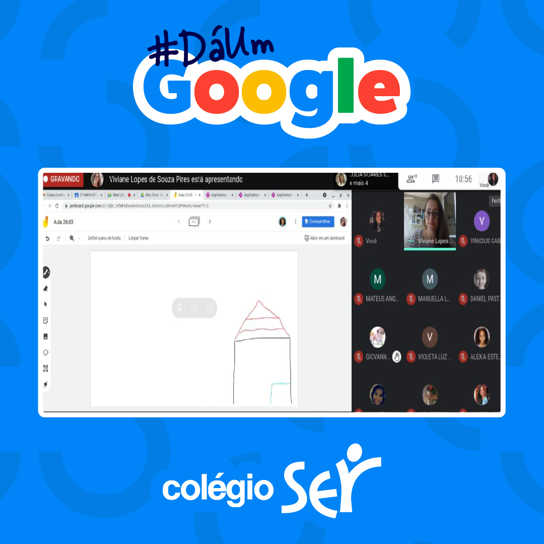 Webinar Jamboard Lousa Interativa e Colaborativa do Google - online - Sympla